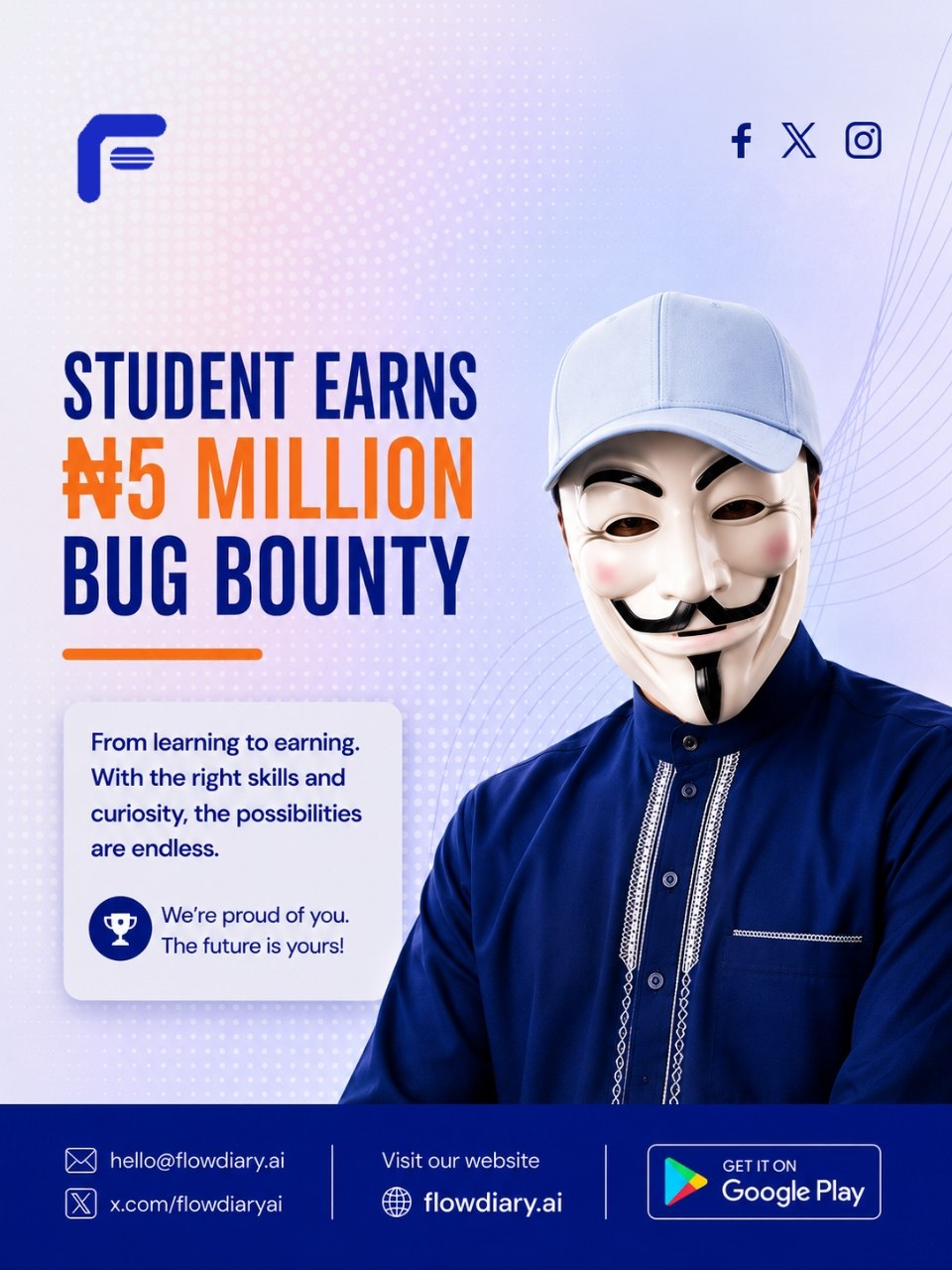 Flowdiary Student Earns Nearly ₦5 Million Bug Bounty!