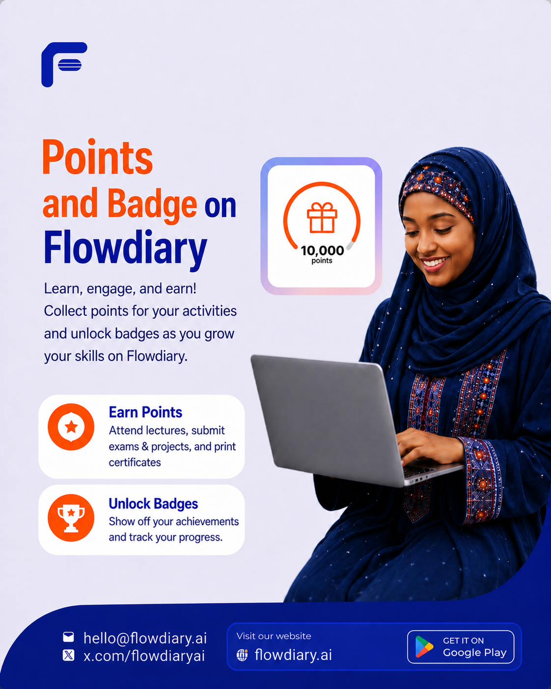 How to Earn Points on Flowdiary